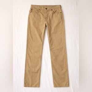 Levi’s 514 Khaki Tan Straight Fit Jeans W32 L32 Classic Casual Workwear Men’s